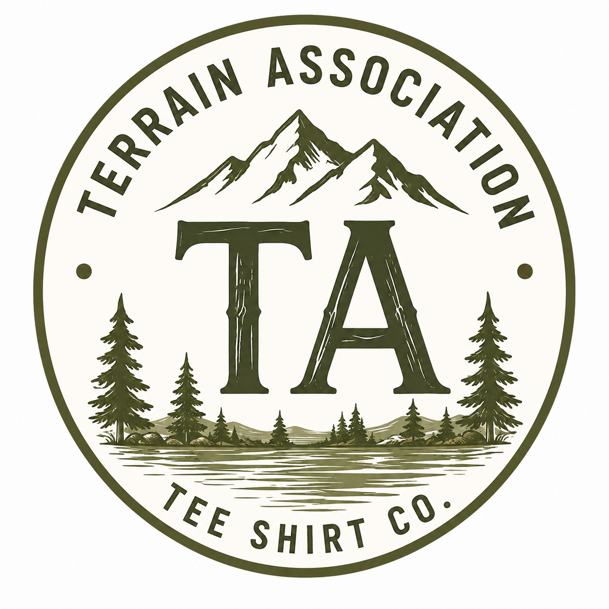 Terrain Association T-Shirt Co. logo